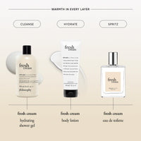 Thumbnail for philosophy fresh cream body lotion - with notes of vanilla, heliotrope & tonka bean - 7 fl oz