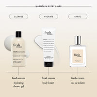 Thumbnail for philosophy fresh cream body lotion - with notes of vanilla, heliotrope & tonka bean - 7 fl oz