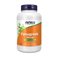 Thumbnail for NOW Supplements, Fenugreek (Trigonella foenum-graecum) 500 mg, Herbal Supplement, 250 Veg Capsules