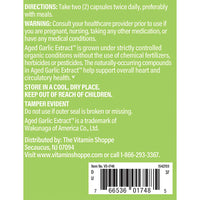 Thumbnail for The Vitamin Shoppe Garlic 600 MG - Cardiovascular Health, Immune Support & Antioxidant Protection (300 Capsules)