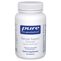 Thumbnail for Pure Encapsulations Macular Support Formula | Hypoallergenic Supplement with Enhanced Antioxidant Formula for Healthy Eyes* | 60 Capsules