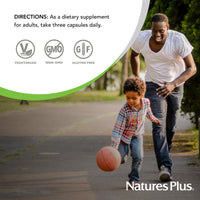 Thumbnail for NaturesPlus BrainCeutix Multivitamin Capsules - 90 Capsules - Supports Cognition, Concentration & Clarity - Enhances Memory - Vegan, Gluten Free, Non-GMO - 30 Servings