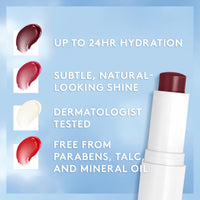 Thumbnail for CoverGirl Clean Fresh Tinted Lip Balm, Vegan Formula, Hydrating, Natural Finish, Cruelty Free, Bliss You Berry, 1 Count