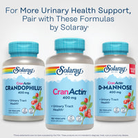 Thumbnail for Solaray Cranactin Cranberry AF Extract Capsules, 400 mg, 180 Count