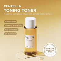 Thumbnail for SKIN1004 Centella Toning Toner 7.10 fl.oz, 210ml, Korean Face Toner with Madagascar Centella Asiatica & Hyaluronic Acid for Hydrating, Soothing and Moisturizing, PHA Exfoliator, Korean Skin Care