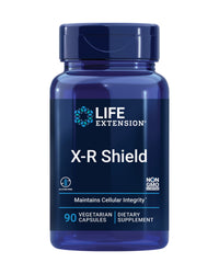 Thumbnail for Life Extension X-R Shield, spirulina, Lemon Balm, Ginkgo biloba, Supports Cellular Integrity & DNA Health, Encourages Healthy Immune Response, Gluten-Free, Non-GMO, Vegetarian, 90 Capsules