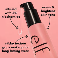 Thumbnail for e.l.f. Power Grip Primer + 4% Niacinamide, Gel-Based & Hydrating Face Primer, Evens Skin & Brightens, Grips Makeup, Vegan & Cruelty-Free, 0.8 Fl Oz