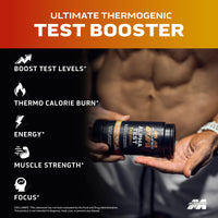 Thumbnail for MuscleTech Thermogenic Testosterone Booster for Men, AlphaTest Thermo - T-Boost Mens Supplement with Tribulus Terrestris - Male Gym Workout Supplements for Muscle Growth, Stamina & Energy - 90 Pills