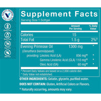 Thumbnail for The Vitamin Shoppe Evening Primrose Oil 1300mg - GLA Omega-6 | Women's Hormonal Balance | 120 Softgels | Cold-Pressed