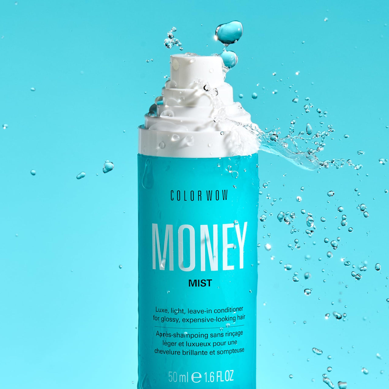 COLOR WOW MONEY MIST â€“ Luxe Leave-in Conditioning Treatment for Glossy, Expensive-Looking Hair | Moisturizes, Defrizzes & Detangles for smooth, silky texture