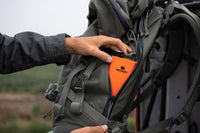 Thumbnail for Stanley Classic Easy Fill Wide Mouth Flask 8 oz | Leakproof Hip Flask | Hinge Connected Never Lose Cap | Insulated Stainless Steel Liquor Container | BPA-Free | Blaze Orange
