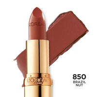 Thumbnail for L'Oreal Paris Colour Riche Original Creamy, Hydrating Satin Lipstick with Argan Oil and Vitamin E, Brazil Nut , 1 Count