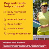 Thumbnail for Nature Made Zero Sugar Multivitamin Gummies, Mens & Womens Multivitamins, Daily Nutritional Support Vitamin and Mineral Supplement, Aspartame Free, 90 Gummies, 45 Day Supply