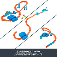 Thumbnail for Hot Wheels Track Creator Boosted Jump Speedway Set & Toy Car