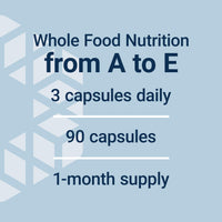 Thumbnail for Life Extension Whole Food Multivitamin, Plant-derived Vitamin D3, A, B, C & E, Plus Minerals, Plant extracts, Stay Healthy from Head to Toe, Gluten-Free, Non-GMO, Vegetarian, 90 Capsules