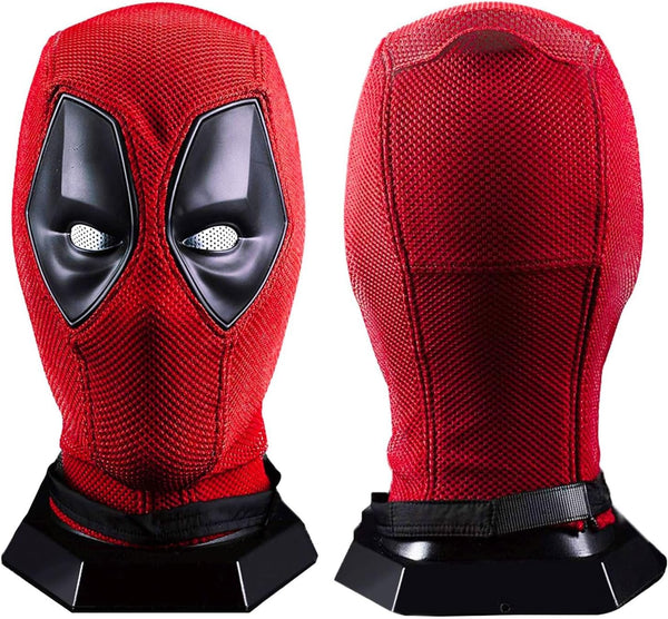 Superhero Cosplay Red Helmet Mask Suitable for Boys and Girls Holiday Parties, Comic-Con and all Kinds of Get-Togethers （23.63 in Head Circumference）