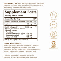 Thumbnail for Solgar Collagen Hyaluronic Acid Complex - 30 Tablets, Pack of 2 - Non-GMO, Gluten Free, Dairy Free - 60 Total Servings