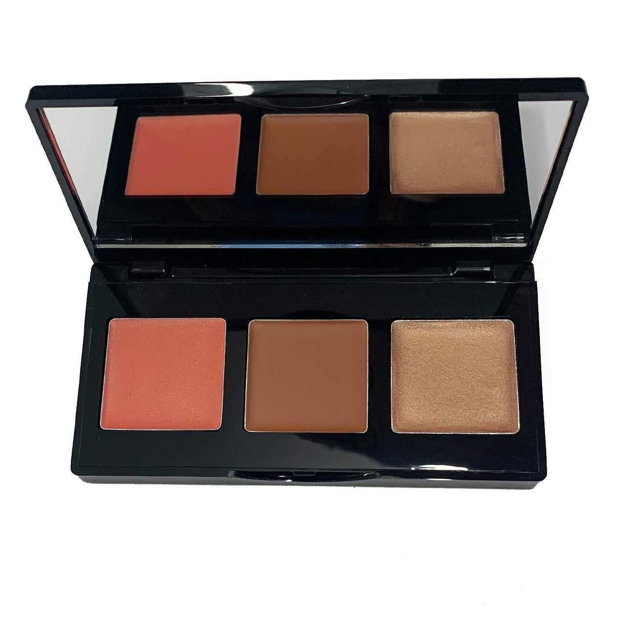 LAURA GELLER NEW YORK Multitasking Eye Lip Cheek Palette Cream to Powder Trio, Nudes