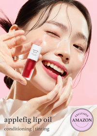 Thumbnail for NOONI Korean Vegan Lip Oil - Applefig | Long-Lasting, Moisturizing, Plumping, Revitalizing for Dry Lips, Waterproof, No Peel Off, Korean Tint, 0.12 FL Oz