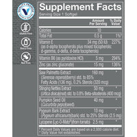 Thumbnail for The Vitamin Shoppe Saw Palmetto Plus - Supplement for Prostate Health - 160mg of Saw Palmetto Extract with Excellent Source of Zinc, Vitamin E and B6 (100 Softgels)
