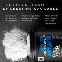 Thumbnail for MuscleTech Cell-Tech Creactor - Creatine HCl Formula - Muscle Builder for Men & Women - Creatine HCl + Free-Acid Creatine Supplements - Fruit Punch Extreme, 120 Servings