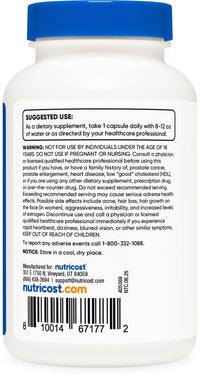 Thumbnail for Nutricost DHEA 100mg, 240 Capsules - Gluten Free, Soy Free, Non-GMO, Supplement
