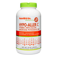 Thumbnail for NutriBiotic - Hypo-Aller C Powder Vitamin C & Minerals, 16 Oz | 1300 Mg Vitamin C for Antioxidant & Collagen Support | Buffered with Calcium, Magnesium, Zinc & Potassium | Gluten & GMO Free