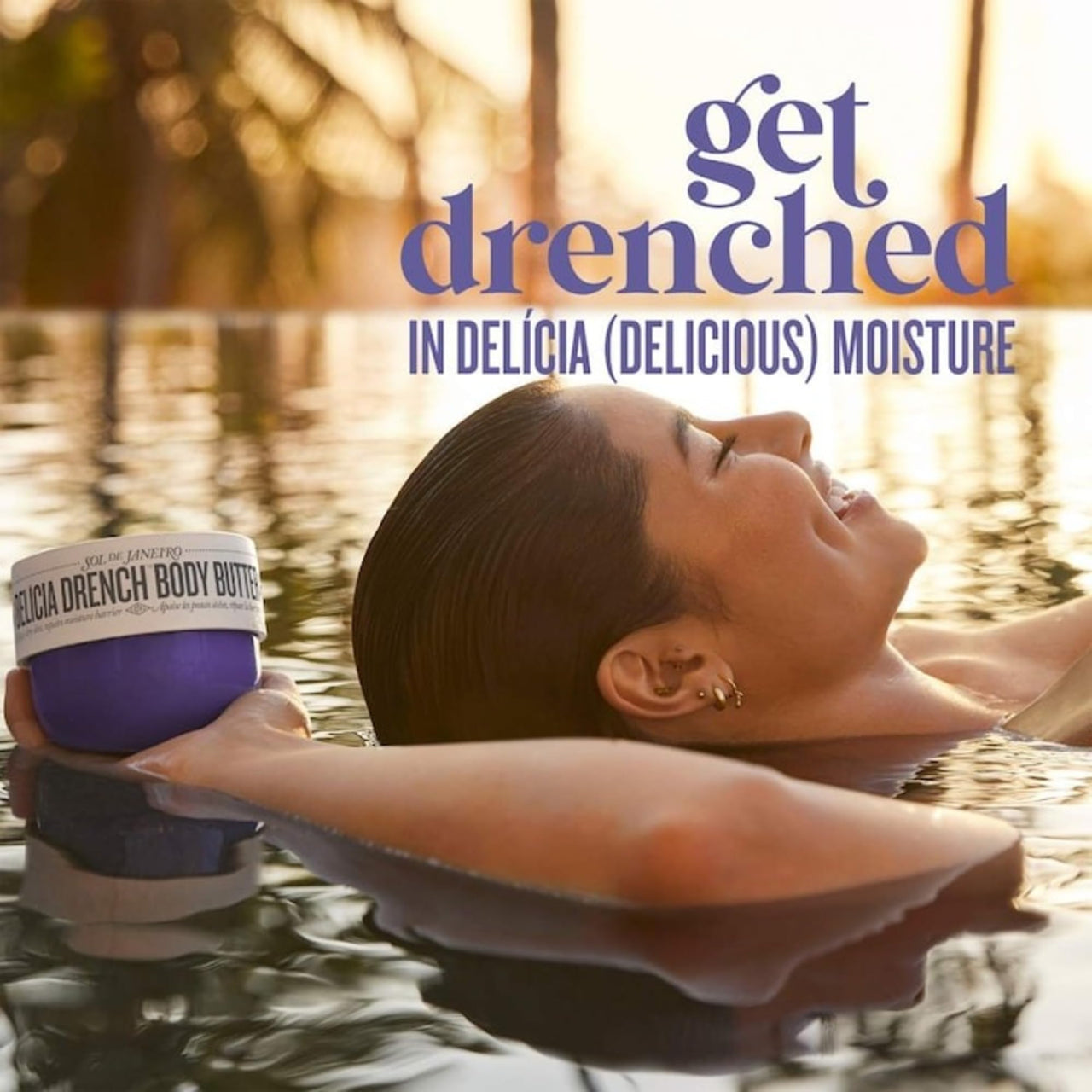 SOL DE JANEIRO Delicia Drench Body Butter (75mL/2.5 oz.) Travel Size