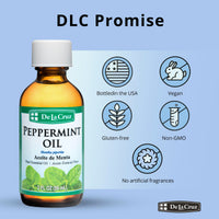Thumbnail for De La Cruz Peppermint Essential Oil - 100% Peppermint Oil for Aromatherapy - Steam Distilled - 2 Fl OZ