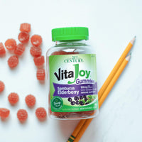Thumbnail for 21st Century VitaJoy Sambucus Elderberry Gummies, Berry, 60 Count