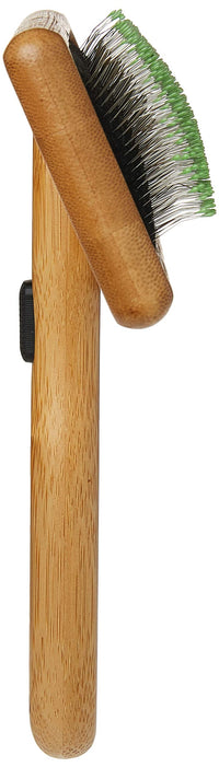 Thumbnail for Bamboo Groom Soft Slicker Brush Large (067180)