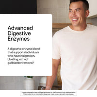 Thumbnail for THORNE - Advanced Digestive Enzymes - Blend of Digestive Enzymes to Aid Digestion - Gut Health Support with Pepsin, Ox Bile & Pancreatin* - 90 Servings