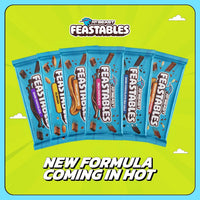 Thumbnail for Feastables Beast Games Chocolate Bar Box, Milk Chocolate, Crunch, & Peanut Butter Bars, Full Size Candy Bars for Adults & Kids, Candy Bars for Snacks & Gifts, Fairtrade Cocoa, 1.24 Oz Each, 12 Count