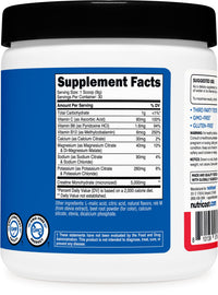 Thumbnail for Nutricost Creatine Monohydrate + Hydration Fruit Punch Flavored (30 Servings) - 7 Vitamins & Minerals, 5000mg of Creatine Per Serving