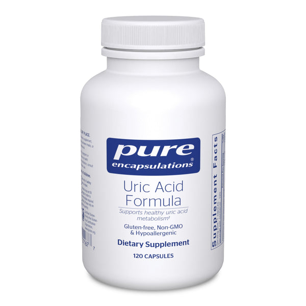 Pure Encapsulations - Uric Acid Formula - Hypoallergenic Supplement with Vitamins and Herbal Extracts to Support Healthy Uric Acid Metabolism* - 120 Capsules