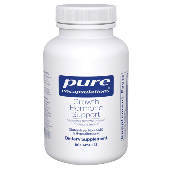 Pure Encapsulations Growth Hormone Support - Arginine & Ornithine Amino Acid Blend - Supports Healthy Hormone Balance - Muscles & Training Support - Gluten-Free & Non-GMO - 90 Capsules