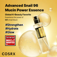 Thumbnail for COSRX Snail Mucin Repairing Serum 100ml, Hydrating Serum for Face with Snail Secretion Filtrate for Dull Skin & Fine Lines, Korean Skin Care