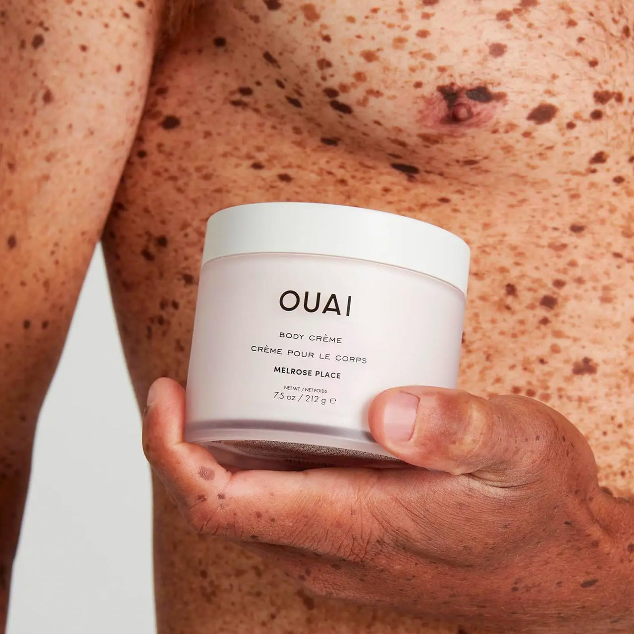 OUAI Body Cream, Melrose Place - Hydrating Whipped Body Cream with Cupuaçu Butter, Coconut Oil and Squalane - Softens Skin and Delivers Healthy-Looking Glow - Sulfate Free Skin Care (7.5 Oz)