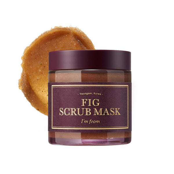 I'm from Fig Scrub Mask 120g, exfoliating, moisturizing mask, korean exfoliator, organic skin care