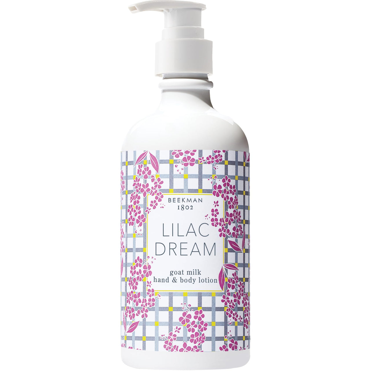 Beekman 1802 Goat Milk Lotion – Body Lotion & Hand Lotion for Dry Skin, Lightweight Non-Greasy Formula with Shea Butter & Jojoba Oil, Cruelty Free, Lotion Pump – Lilac Dream