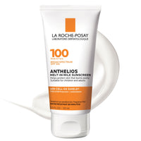 Thumbnail for La Roche-Posay Anthelios Melt-In Milk Sunscreen SPF 100, Sunscreen For Body & Face, Broad Spectrum SPF + Antioxidants, Oil Free, For Sun Sensitive Skin, Oxybenzone Free