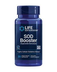 Thumbnail for Life Extension SOD Booster, Promotes SOD (Superoxide dismutase) Production for Liver Health & Detox, Helps Protect Cells from Cellular Stress, Gluten-Free, Non-GMO, Vegetarian, 30 Capsules