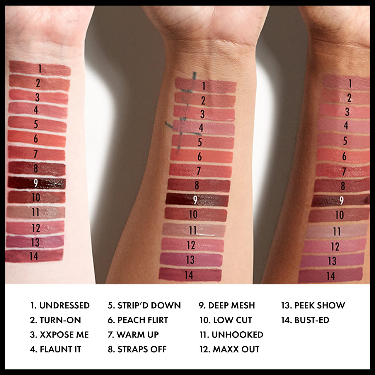 NYX PROFESSIONAL MAKEUP Lip Lingerie XXL Matte Liquid Lipstick - Strip'd Down (Coral Beige)