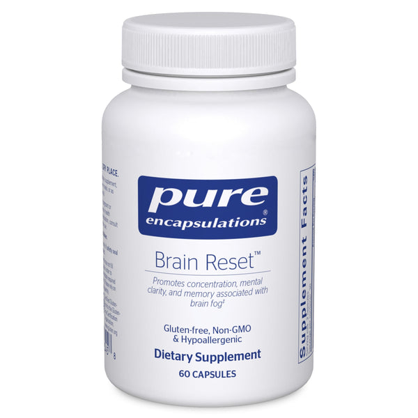 Pure Encapsulations Brain Reset | Supports Concentration, Clarity, and Memory Associated with Brain Fog | 60 Capsules*