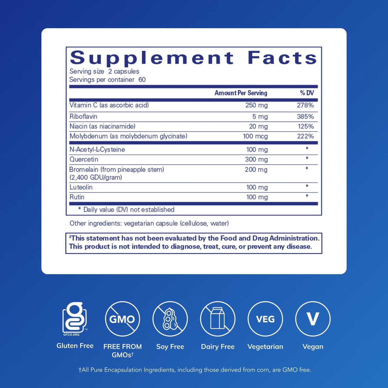 Pure Encapsulations Hist Reset | Support for Nasal and Respiratory Health* | 120 Capsules