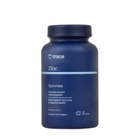 Thumbnail for Trace Minerals Zinc - Zinc Gummy Supplement for Healthy Development & Immune Support - Digestion & Metabolism - Children's Gummy - Gelatin-Free & Vegan - Elderberry Flavor - 60 Count (30 Servings)