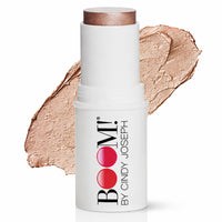 Thumbnail for Boomstick Glimmer ® Highlighter Makeup Stick, Subtle Shimmer Face Highlighter Stick for Mature Skin, Hydrating Cream Makeup for Cheekbones, Brow Bones & Nose, No Glitter Highlight