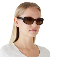 Thumbnail for Coach HC8168 Sunglasses, Dark Tortoise/Brown Gradient, 56 mm