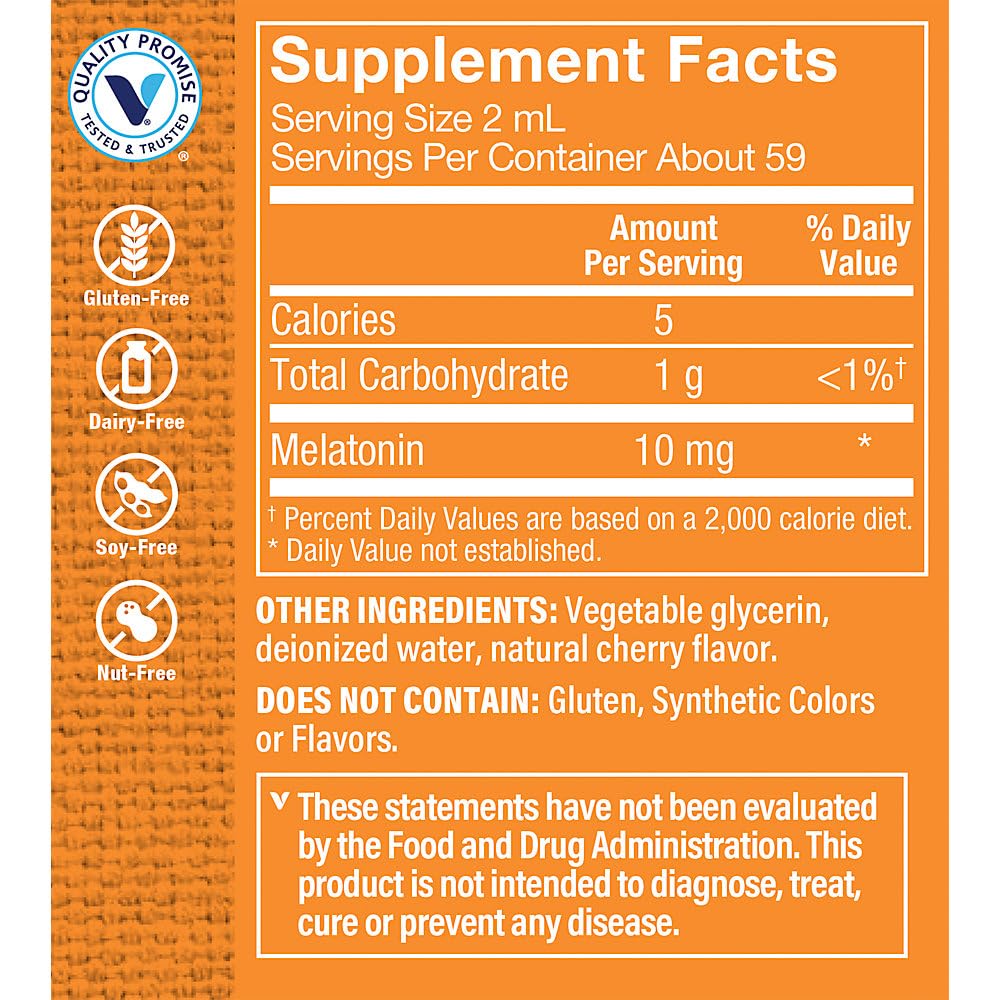 The Vitamin Shoppe Melatonin 10 MG - Sleep Support, Restful Sleep & Healthy Sleep Cycle, Natural Sleep Aid