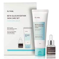 Thumbnail for iUNIK Beta-Glucan Edition Skincare Set (Cream 2.02 fl.oz. & Mini Serum 0.51 fl.oz.) - Featuring the Powerful Beta-Glucan to Moisturize, Revitalize, and Reinforce the Skin with EWG-Green Ingredients